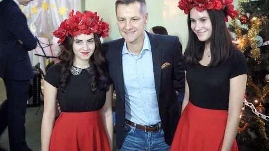 Opłatek Fundacji z Sercem: Przyjechał Marcin Mroczek i Marek Włodarczyk