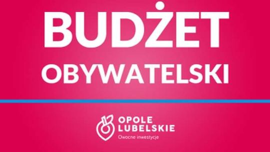 Opole Lubelskie: Budżet obywatelski bogatszy o 20 tys. zł
