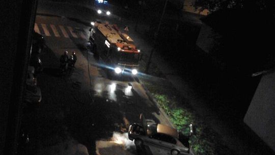 Opole Lubelskie: Gaz ulatniał się z samochodu