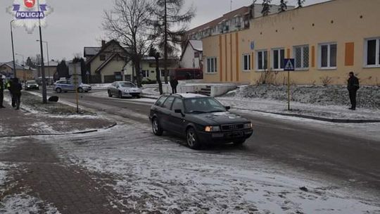 Opole Lubelskie: Potrącił kobietę na przejściu, nie miał zimowych opon