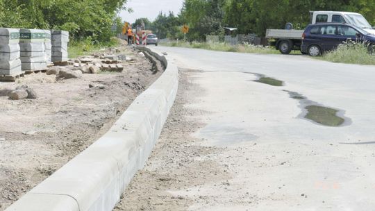 Opole Lubelskie: Trwają prace budowlane na ul. Kaliszańskiej