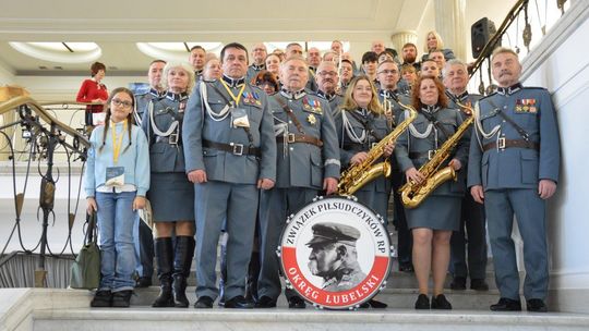 Orkiestra Związku Piłsudczyków RP z Lubelszczyzny w Sejmie