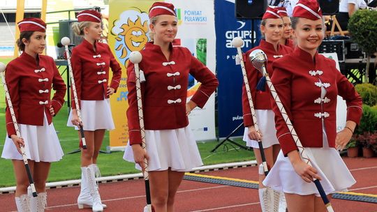 Orkiestry dęte zagrały na puławskim stadionie, finał festiwalu [zdjęcia]