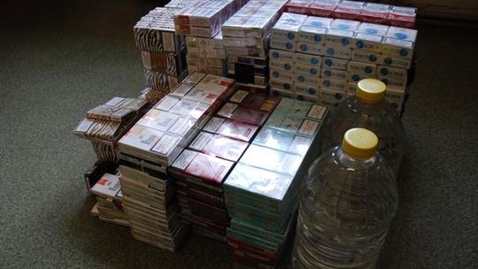 Ormianin zatrzymany za nielegalny alkohol i papierosy