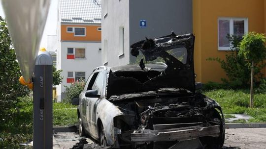 Os. Borek: Kolejny atak podpalaczy (wideo)