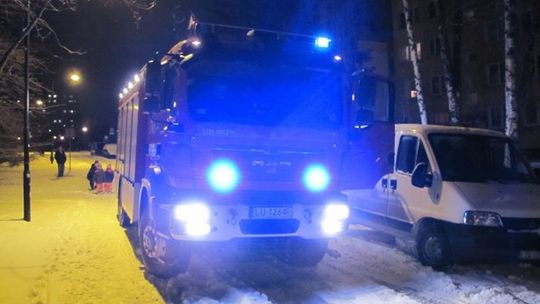 Os. Nałkowskich: Mężczyzna zasnął przy gotowaniu. Trafił do szpitala