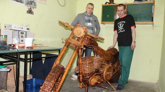 Osadzony zrobił Harleya-Davidsona. Z papieru