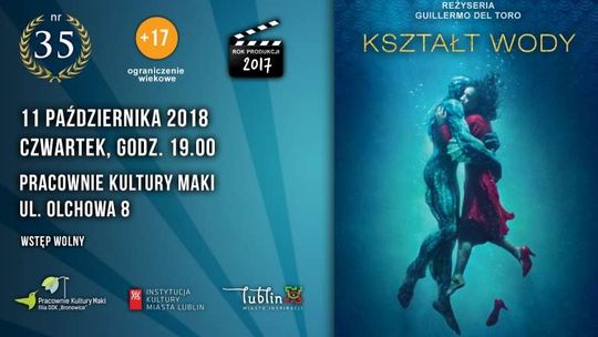 Oscarowy "Kztałt Wody" w Pracowniach Kultury Maki