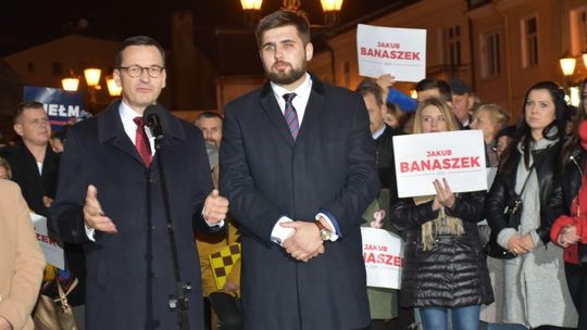 Ostra walka wyborcza w Chełmie. Morawiecki, Gowin, Mazurek przyjechali poprzeć kandydata