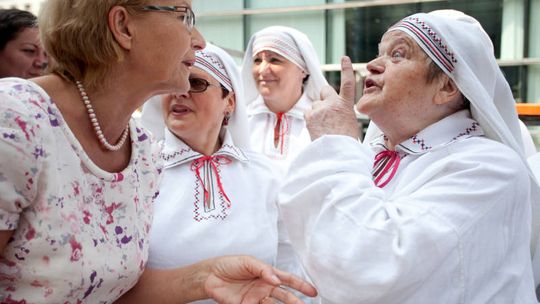 Otwarcie Euro 2012 bez pań z Jarzębiny (zdjęcia)