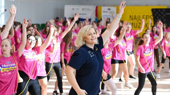 Otylia Jędrzejczak w Lublinie zachęcała do aktywności fizycznej w ramach akcji Mistrzynie w Szkołach [zdjęcia]