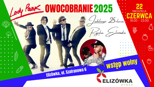 Owocobranie 2025. Zabawa na Elizówce