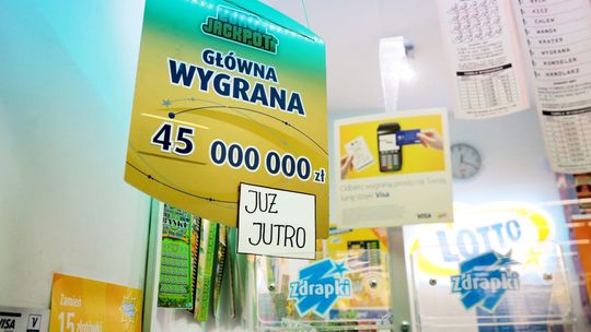 Padła najwyższa wygrana w historii Lotto. Gracz zgarnął prawie 45 mln zł