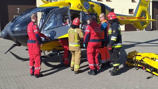 "Pali się mężczyzna". Tragedia we Włodawie