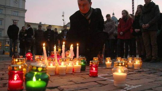 Pamięci ofiar Wielkiego Głodu na Ukrainie (zdjęcia)