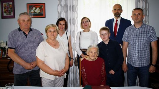 Pani Marianna miała urodziny. Skończyła właśnie 100 lat