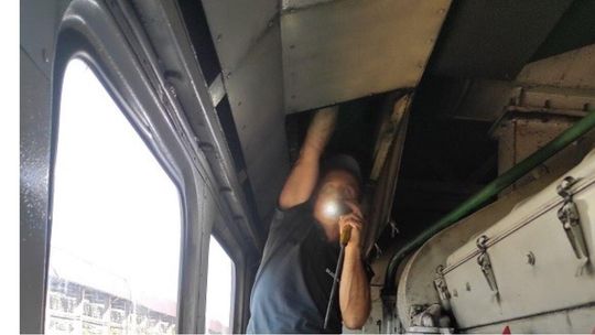 Papierosy poukrywane w pociągu. Tym razem to byli maszyniści