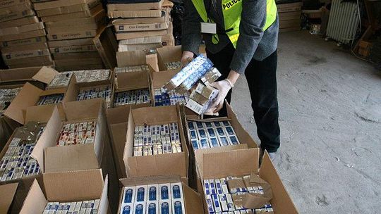 Papierosy z przemytu ukryte w magazynach w Lublinie (wideo)