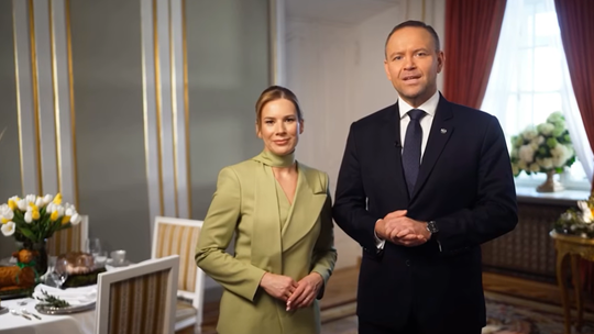 Para prezydencka złożyła życzenia wielkanocne. „Triumf dobra nad złem”