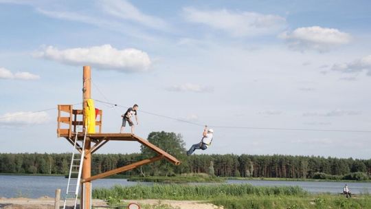 Park linowy w Janowie Lubelskim już działa (zdjęcia)