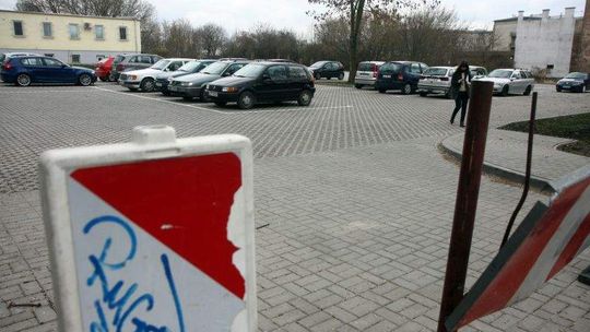 Parking widmo przy ul. Jaczewskiego