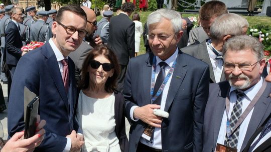 Parlamentarzyści z Polski i Litwy w Lublinie. 450 lat temu zawarto unię lubelską [zdjęcia]