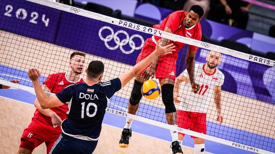 Paryż 2024: Polscy siatkarze zaczęli turniej od wygranej z Egiptem. Świetny Wilfredo Leon