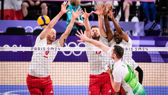 Paryż 2024: Polska - Słowenia 3:1, Wilfredo Leon poprowadził Biało-Czerwonych do półfinału
