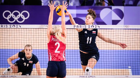 Paryż 2024: Siatkarki reprezentacji Polski gorsze od USA, kapitan kończy karierę