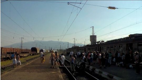 Pasażerowie się wściekli i uprowadzili pociąg