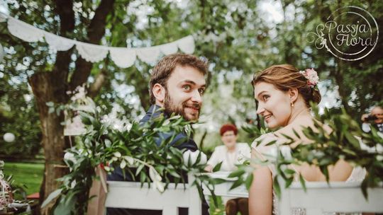 Passja-Flora: Boho, glamour i paprocie z sufitu czyli ślub inny niż wszystkie