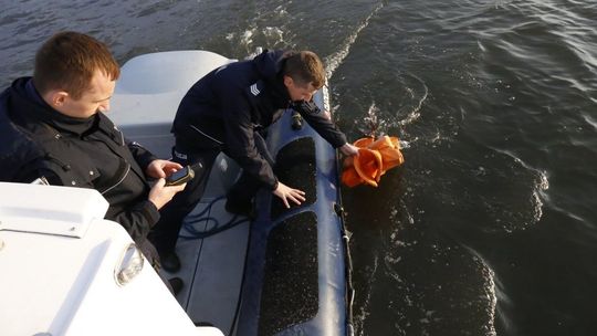 Patrolują nie tylko Zalew Zembrzycki, ale to właśnie tu szkolą się policyjni sternicy