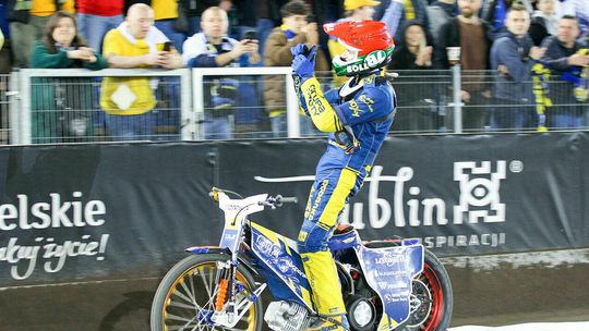 Pech Mikkela Michelsena w SGP w Warszawie. Żużlowiec Motoru Lublin czwarty w finale
