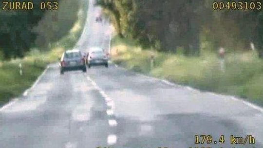 Pędził w terenie zabudowanym 200 km/h