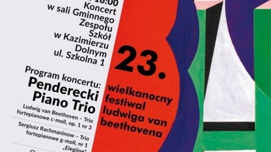 Penderecki Piano Trio - koncert w Kazimierzu