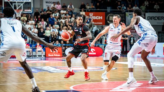 PGE Start Lublin wyraźnie przegrał z Anwilem Włocławek