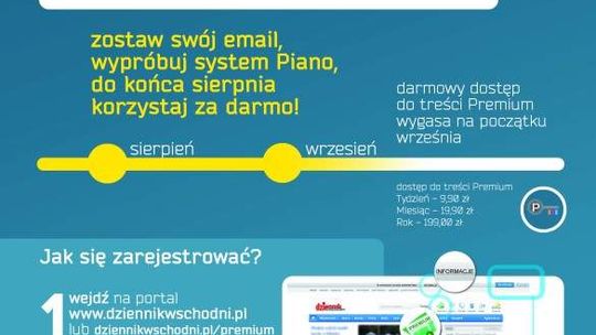Piano: sprawdź za darmo artykuły z 42 portali