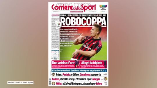 Piątek utopił Napoli. Włosi zachwyceni golami polskiego napastnika