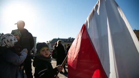 Piękny, słoneczny Zamość i niepodległość