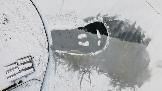 Piękny Zalew Zemborzycki skuty lodem. Pogoda w Lublinie na weekend