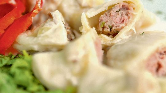 Pierogi na talerzu