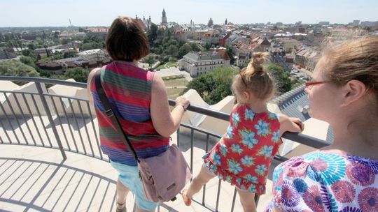 Pierwsi zwiedzający weszli na donżon