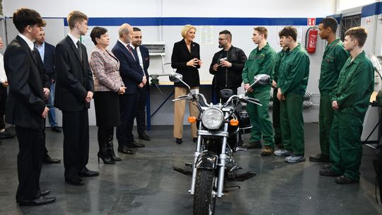 Pierwsza dama w Puławach. Otworzyła motocyklową pracownię