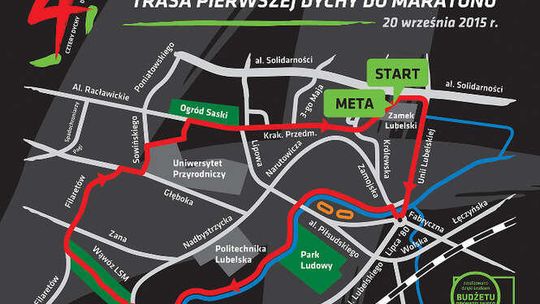 Pierwsza Dycha do Maratonu w niedzielę. Pobiegną ulicą, będą utrudnienia