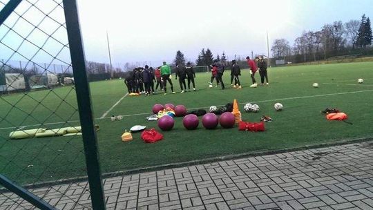 Pierwsza grupa piłkarzy Górnika Łęczna wznowiła zajęcia