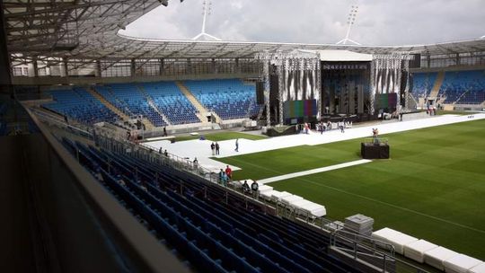 Pierwsza impreza na nowym stadionie. Dziś starcie uczestników “Mam talent! i “X Factor