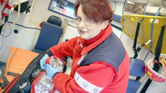 Pierwsza kobieta za kierownicą karetki w Lublinie