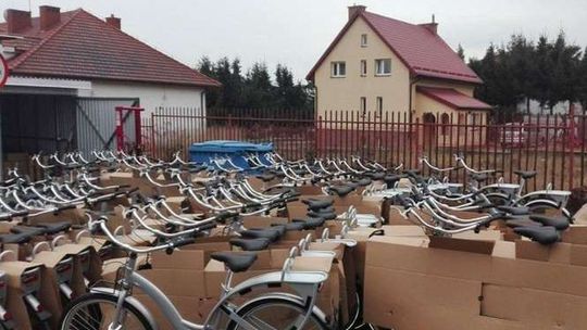 Pierwsza partia rowerów miejskich dotarła do Lublina. W przyszłym tygodniu montaż stacji