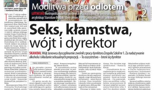 Pierwsza strona Dziennik Wschodni