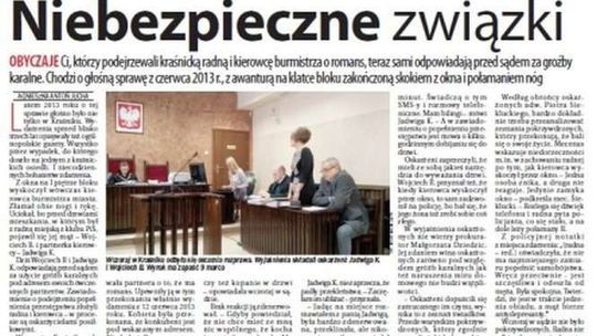 Pierwsza strona Dziennika Wchodniego z 3 marca 2016 roku